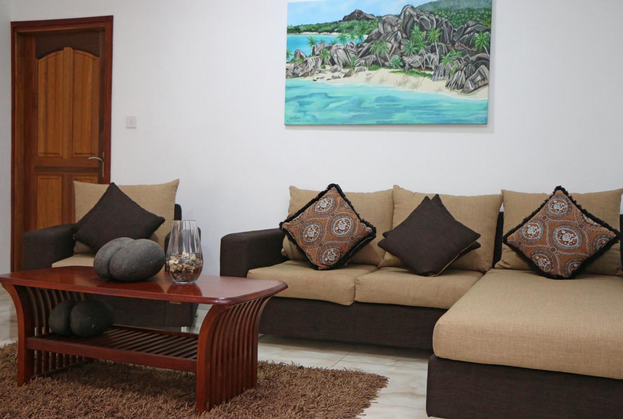 Ocean Blue Bay Anse Volbert Village Exterior foto